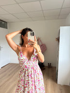 Robe Longue Fleurie Léandre