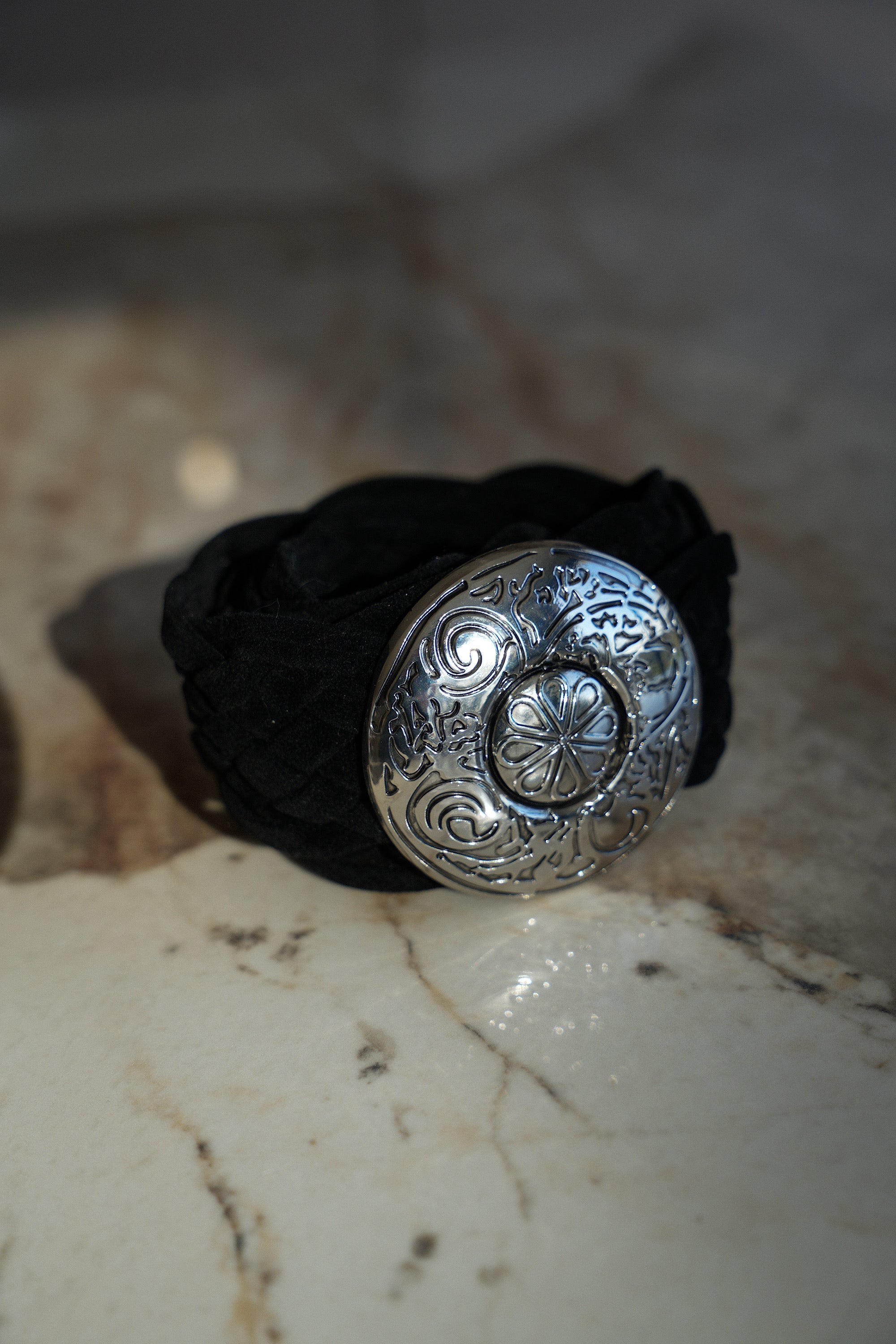 Suzon Braided Belt - Black