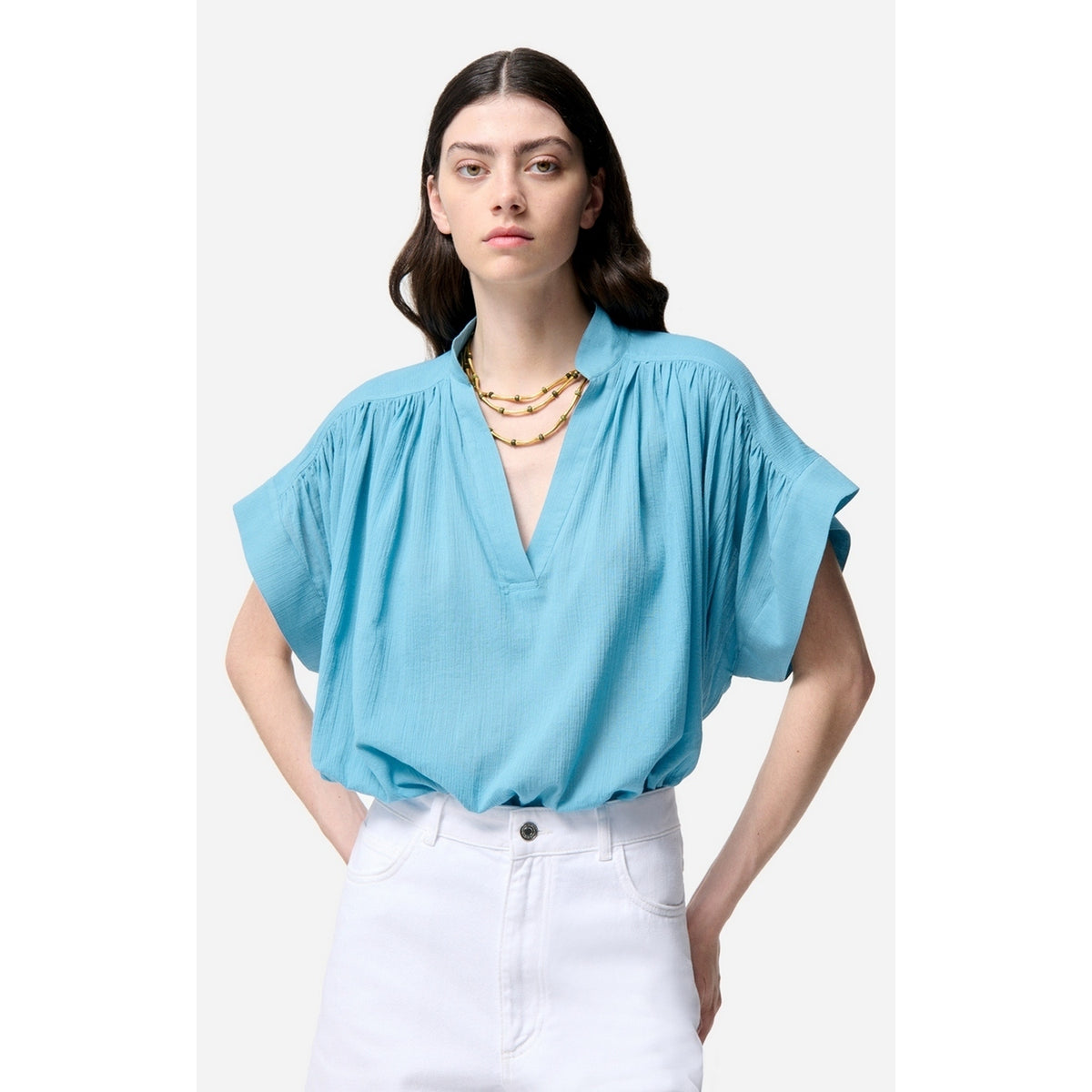 Blusa Mc Cory - Azul Horizonte