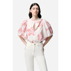 Felicie Short-Sleeved Blouse - Quartz