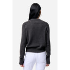 Pull Col Rond Fresia - Anthracite