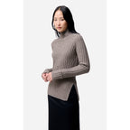 Stehkragenpullover Faucon - Taupe
