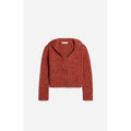 V-Pullover Flavio - Brique