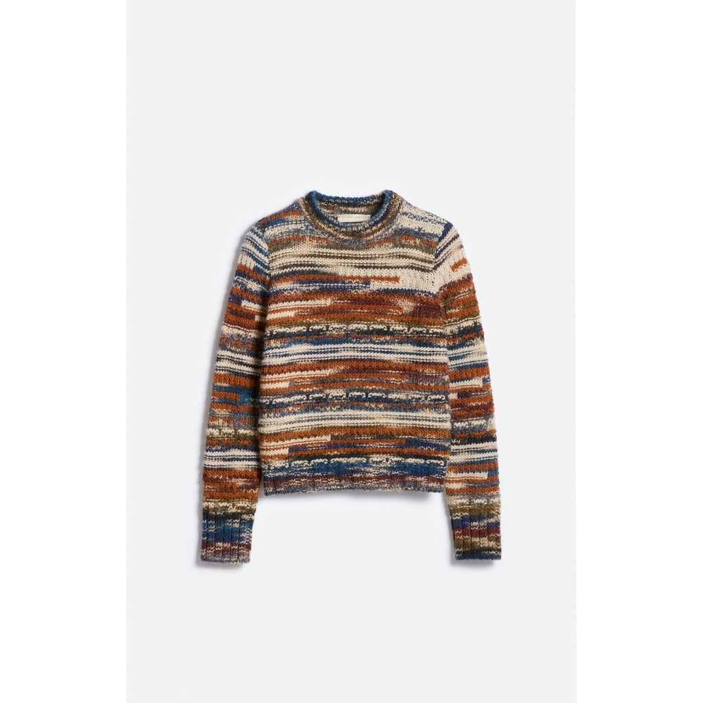 Fabrizio Crew Neck Jumper - Multicoloured