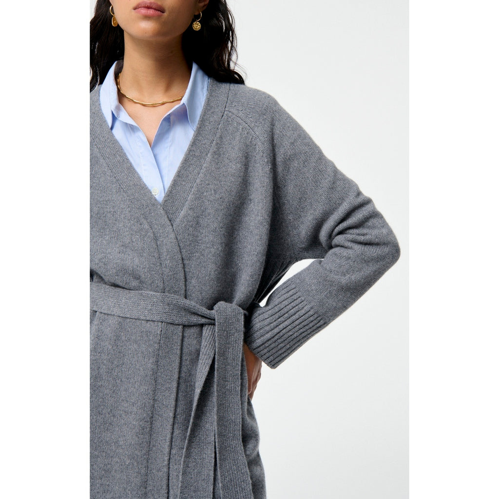 Cardigan Long Francine - Gris Chine
