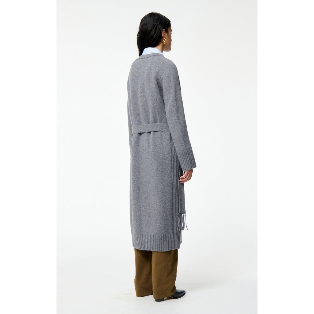 Cardigan Long Francine - Gris Chine