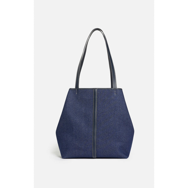 Large Hobo Tote Bag - Denim