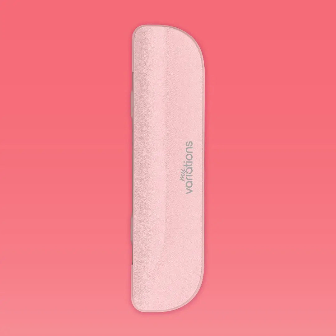 Brosse Rose + Étui + Support