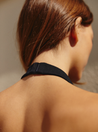 Body negro con espalda abierta y espalda descubierta