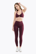 Twist Bralette - Deep Purple