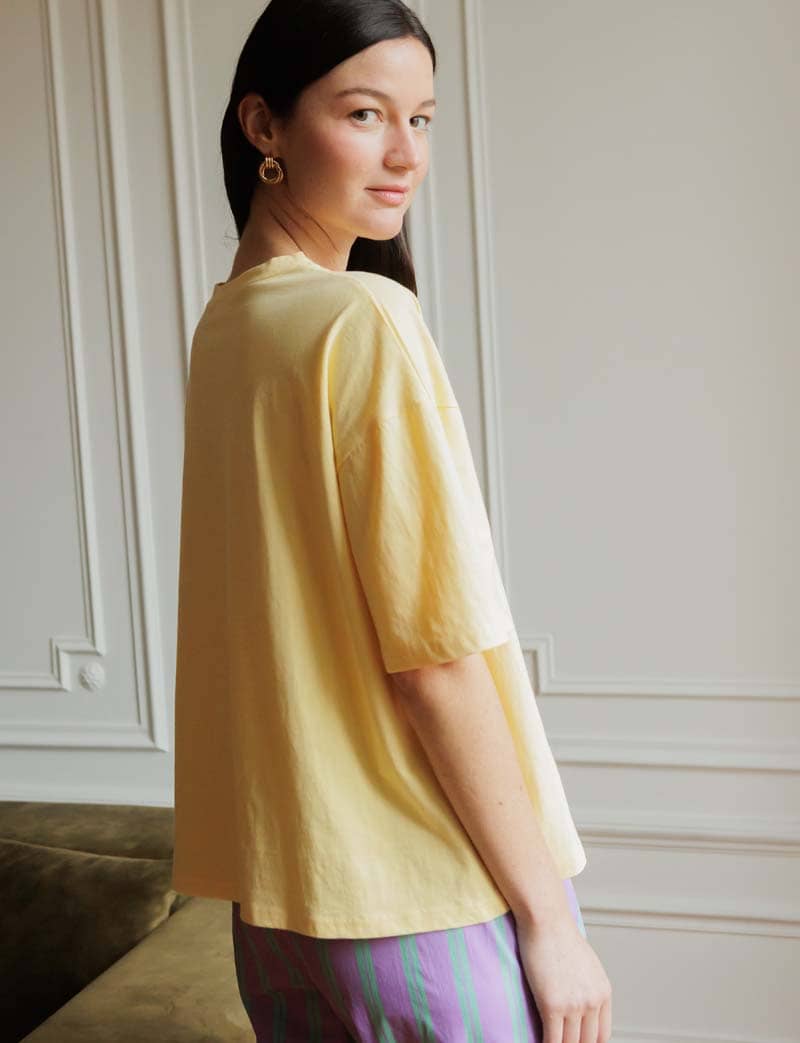 Gul T-shirt Amour Club
