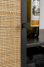 Guuji Haut - Meuble À Vin - MDF - Noir