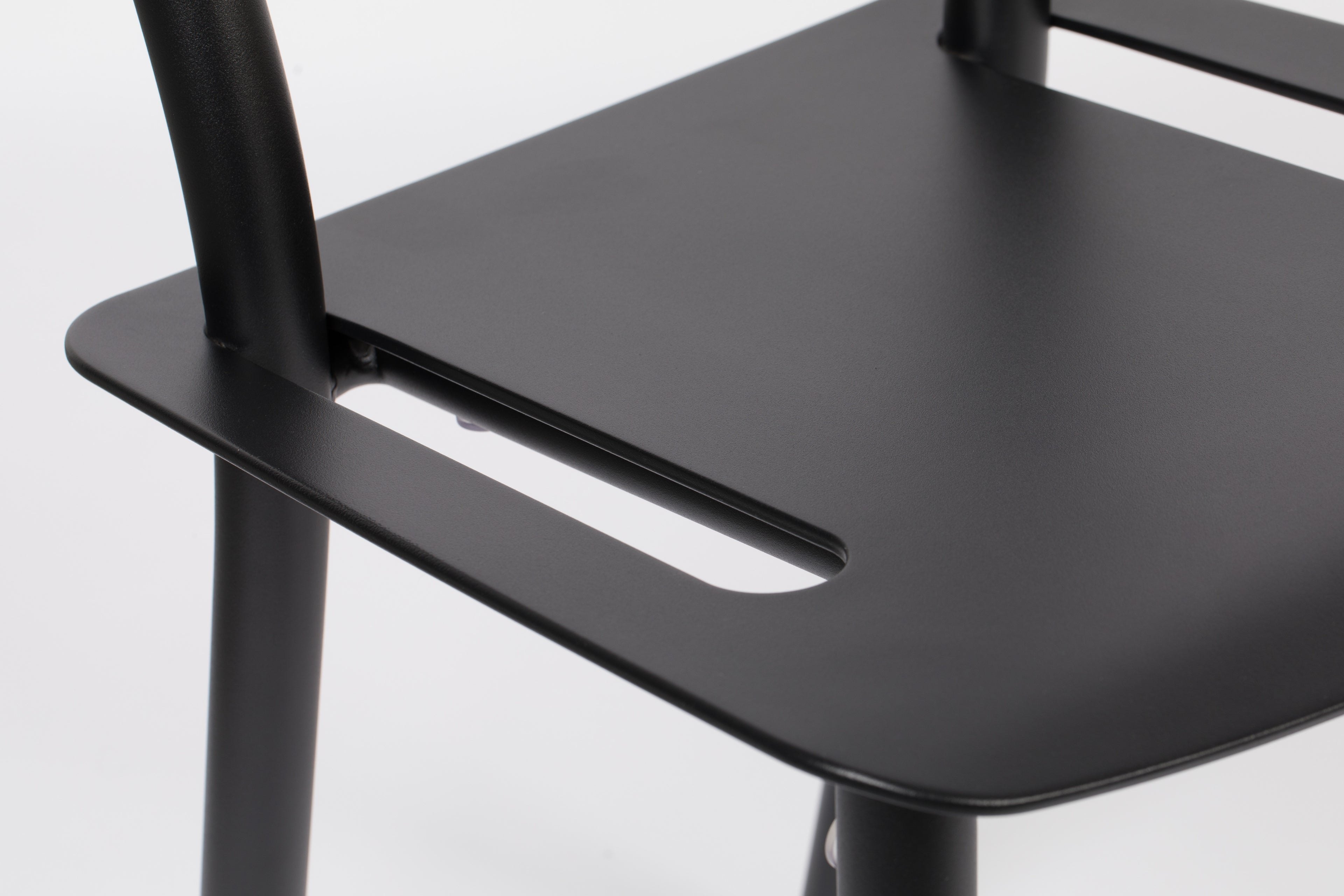 Friday - Chaise D'Extérieur - Aluminium - Noir