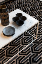 Glazed - Coffee Table - Ceramic - White