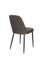 Alana - Chaise De Salle À Manger - Tissu - Anthracite/Gris