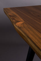 Alagon - Table De Salle À Manger - Bois - Noyer/Marron