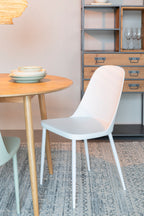 Pip All - Lot De 2 Chaises De Salle À Manger - Plastique polypropylène - Blanc