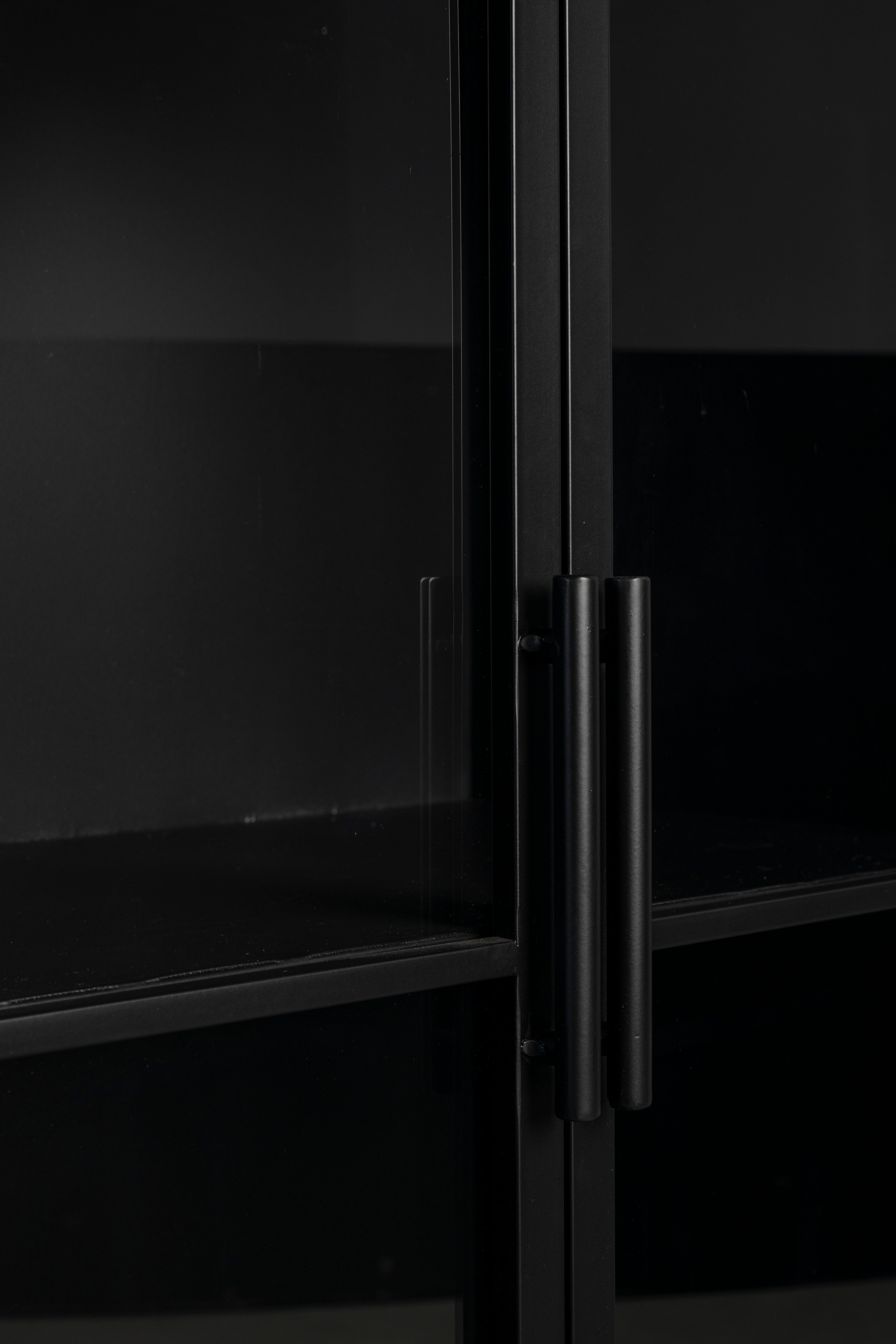 Ferre M - Armoire - Placage de sapin - Noir