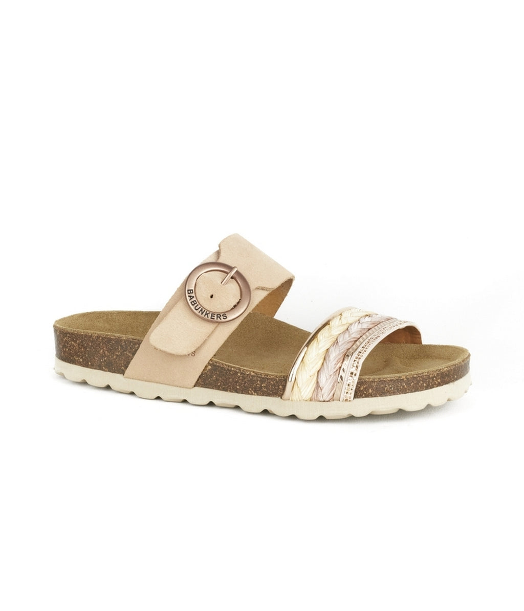 Sandalias salmón - Mujer
