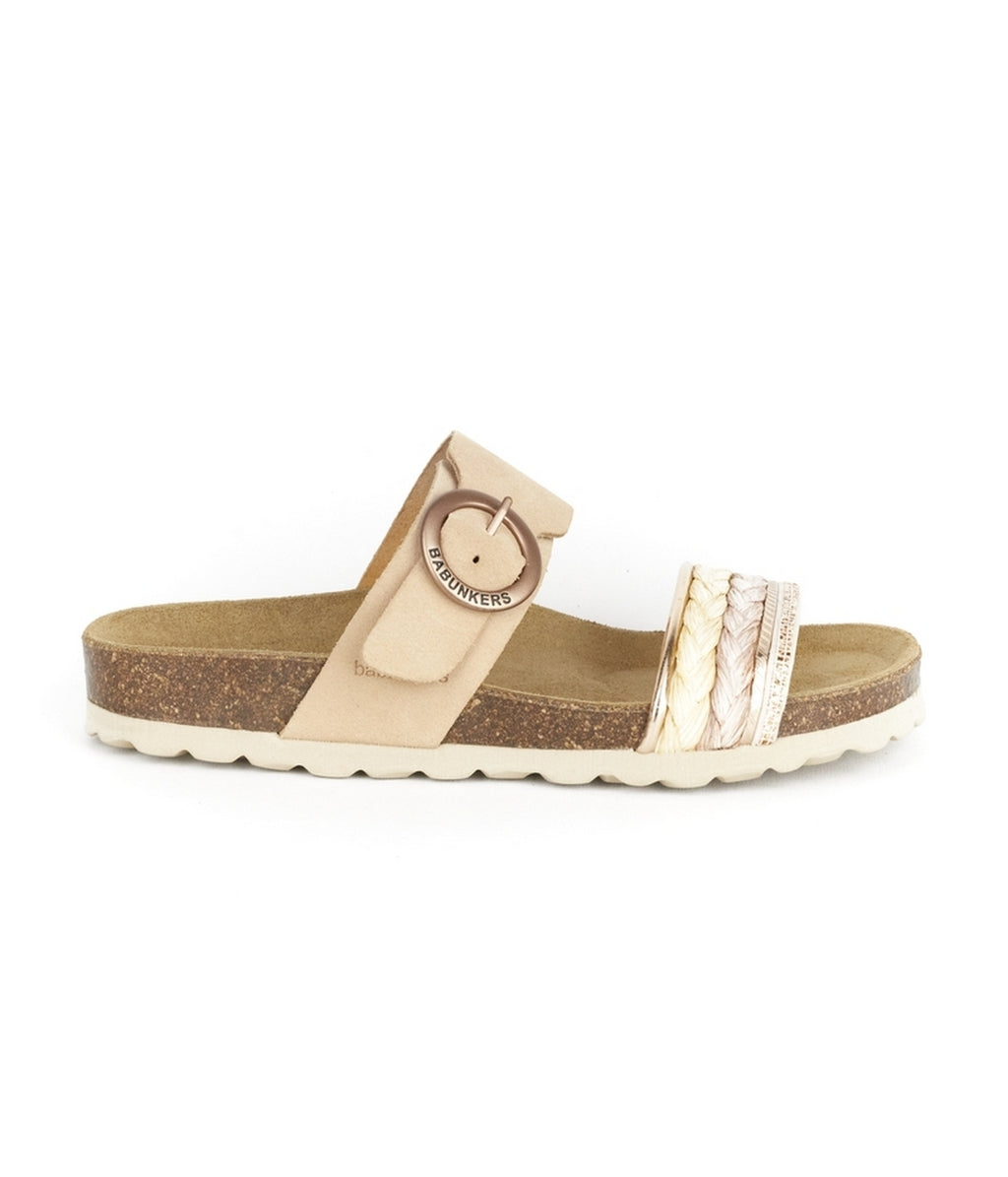 Sandalias salmón - Mujer