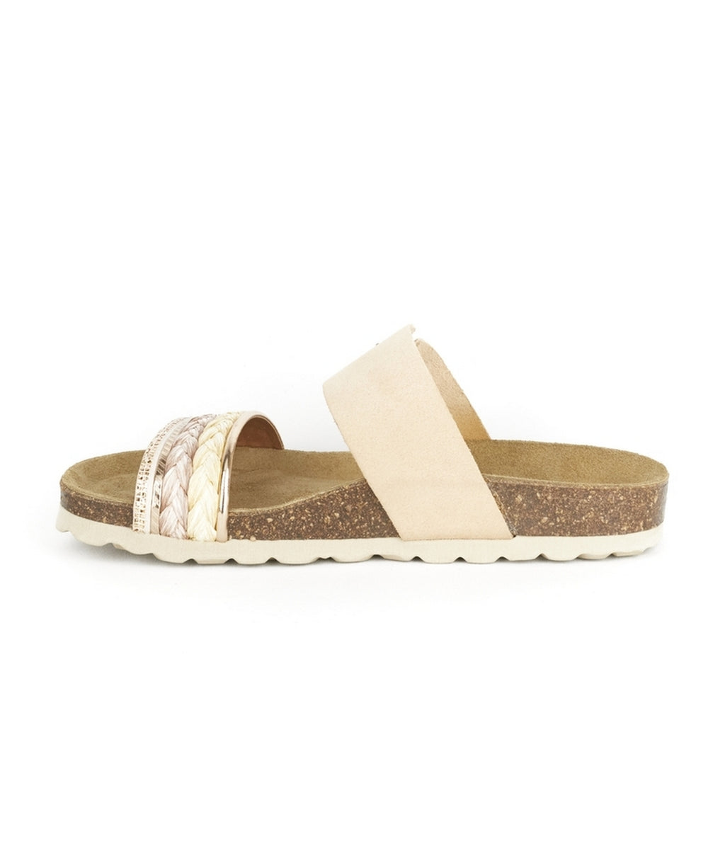 Sandalias salmón - Mujer