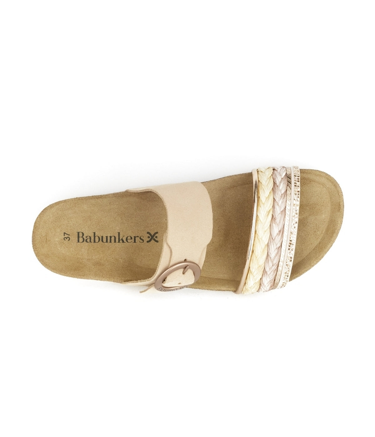 Sandalias salmón - Mujer