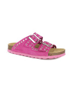 Sandalias fucsia - Mujer