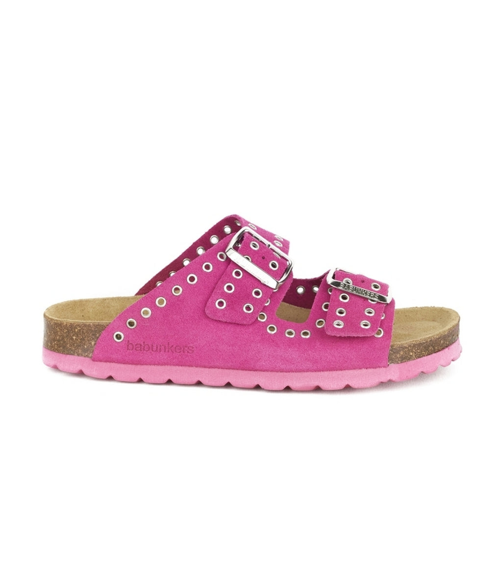 Sandalias fucsia - Mujer