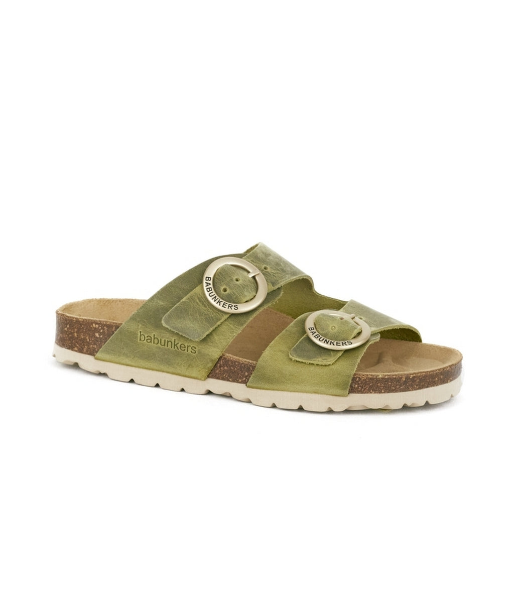 Sandalias Verde - Mujer