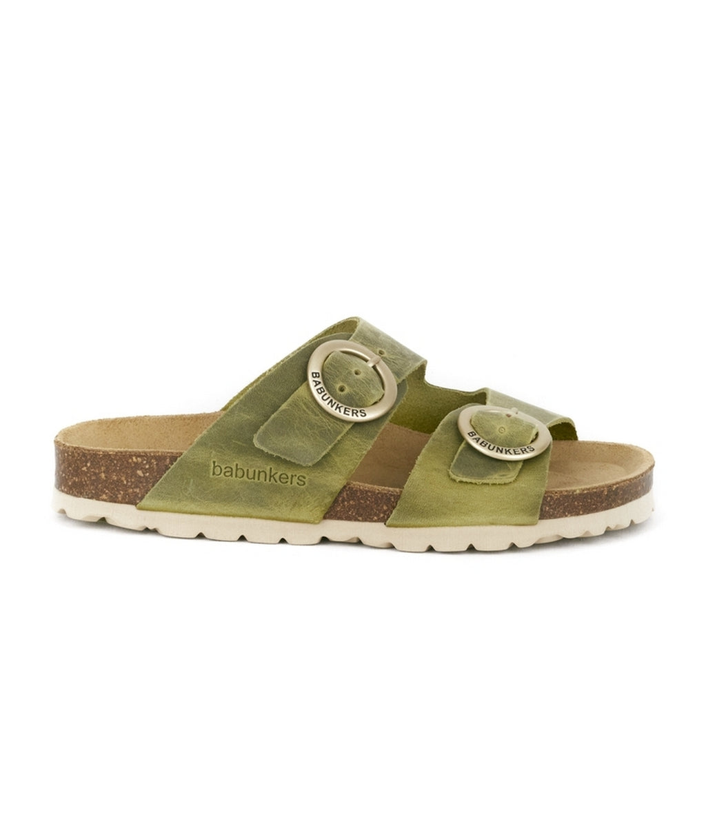 Sandalias Verde - Mujer