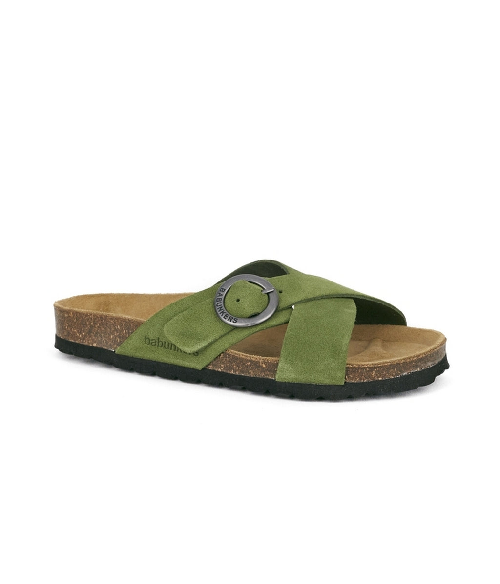 Sandales Vert - Femme
