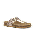 Sandalias Doradas - Mujer