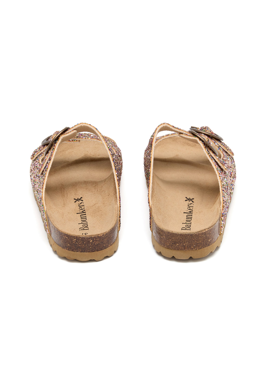 Sandalias doradas - Mujer