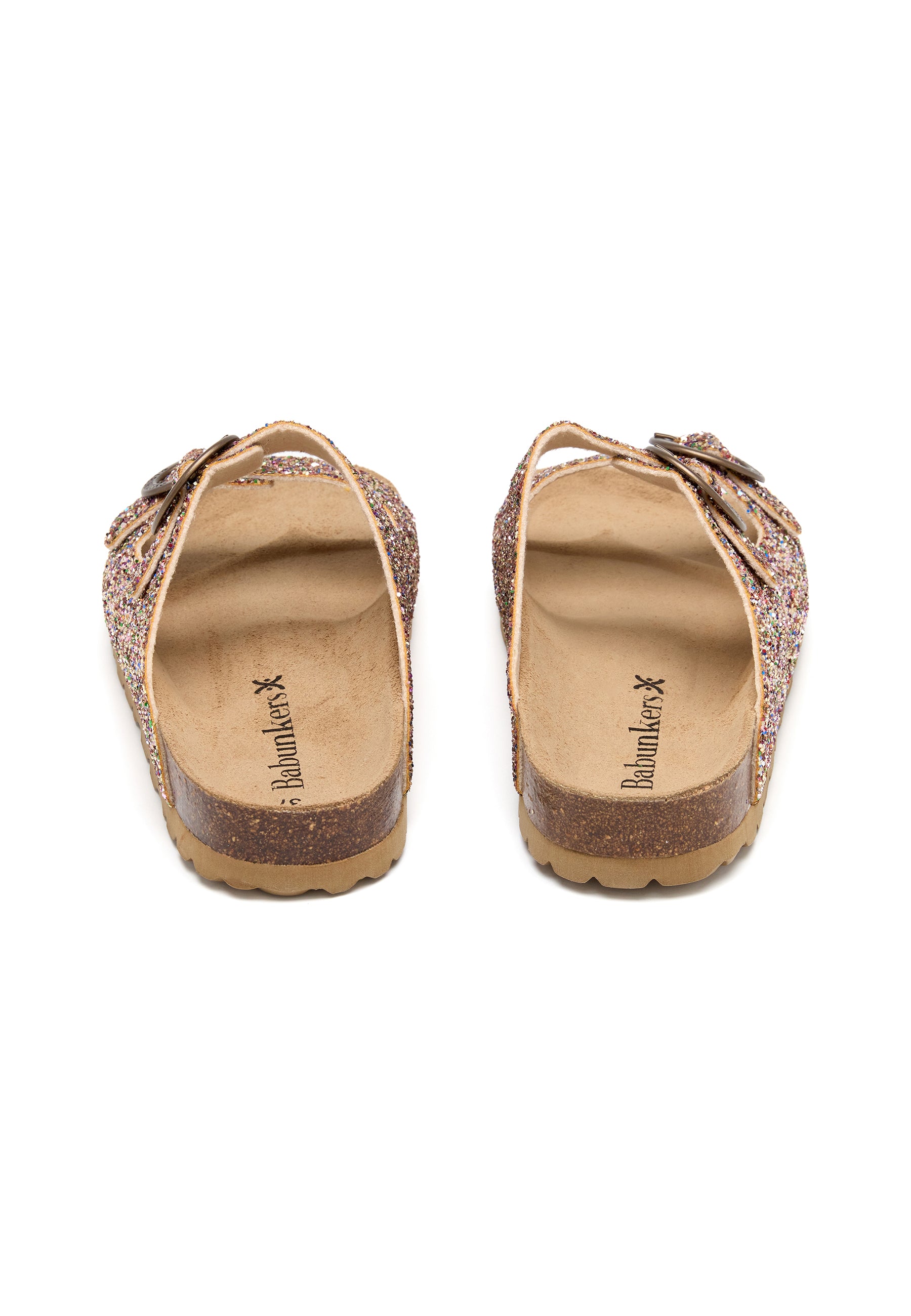 Sandalias doradas - Mujer