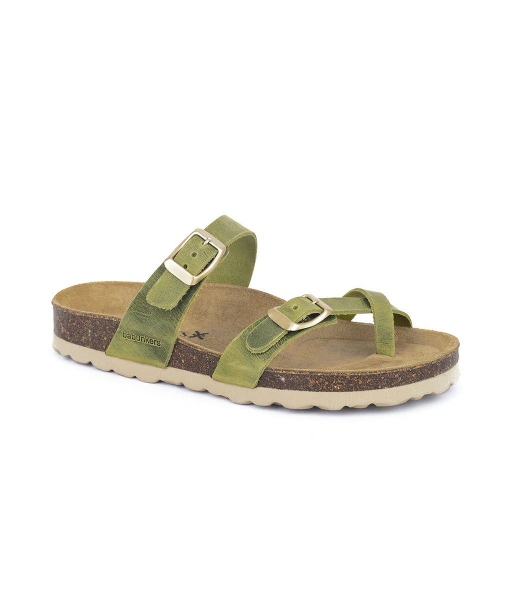Sandales Vert - Femme