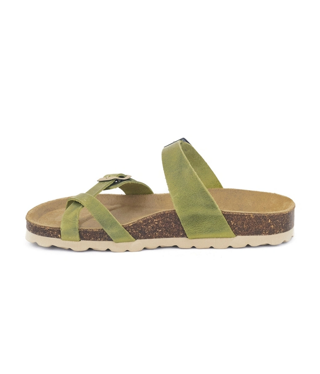 Sandales Vert - Femme