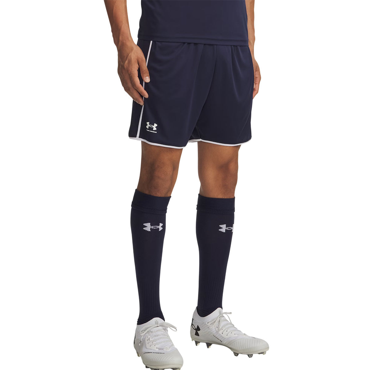 Shorts M Challenger Train - Midnight Navy, White - Mænd