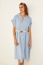 Robe - Indigo - Femme