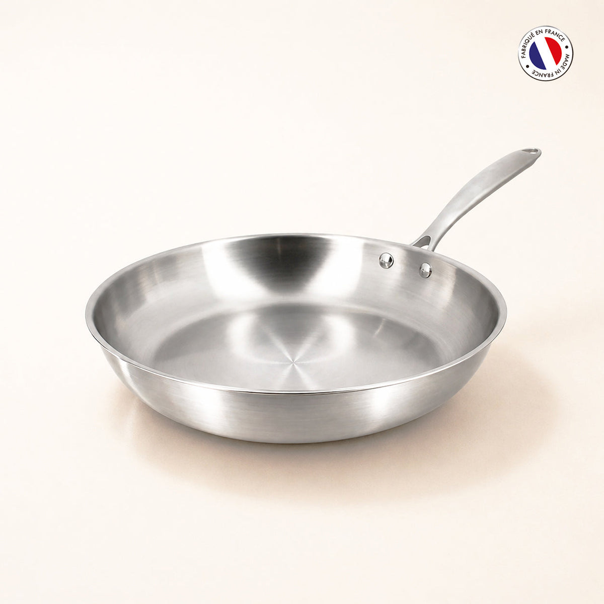 Triply - Stegepande - Rustfrit Stål I 3 Lag - 20 cm 🇫🇷