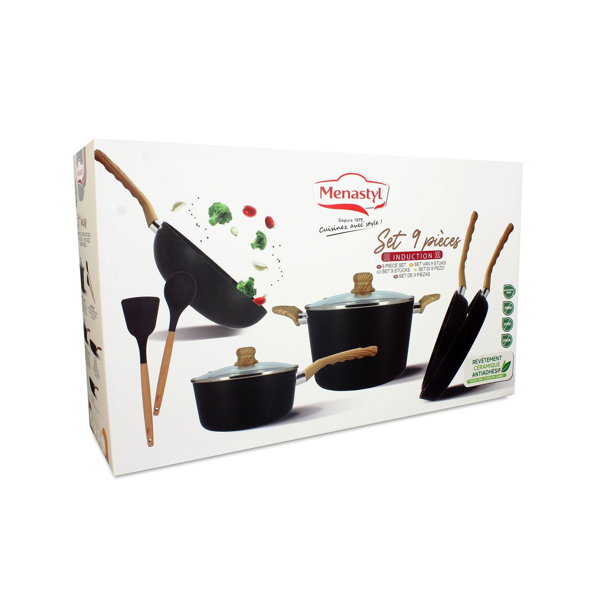 Colorama - Set De 9 Pièces - Noir