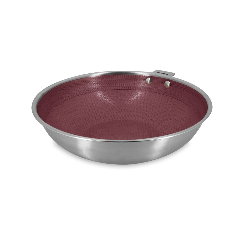 Aglaé - Wok - Rustfrit stål - 28 cm