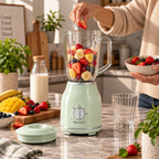 Rétro - Blender - Polypropen Och Glaskanna - 1,5 L