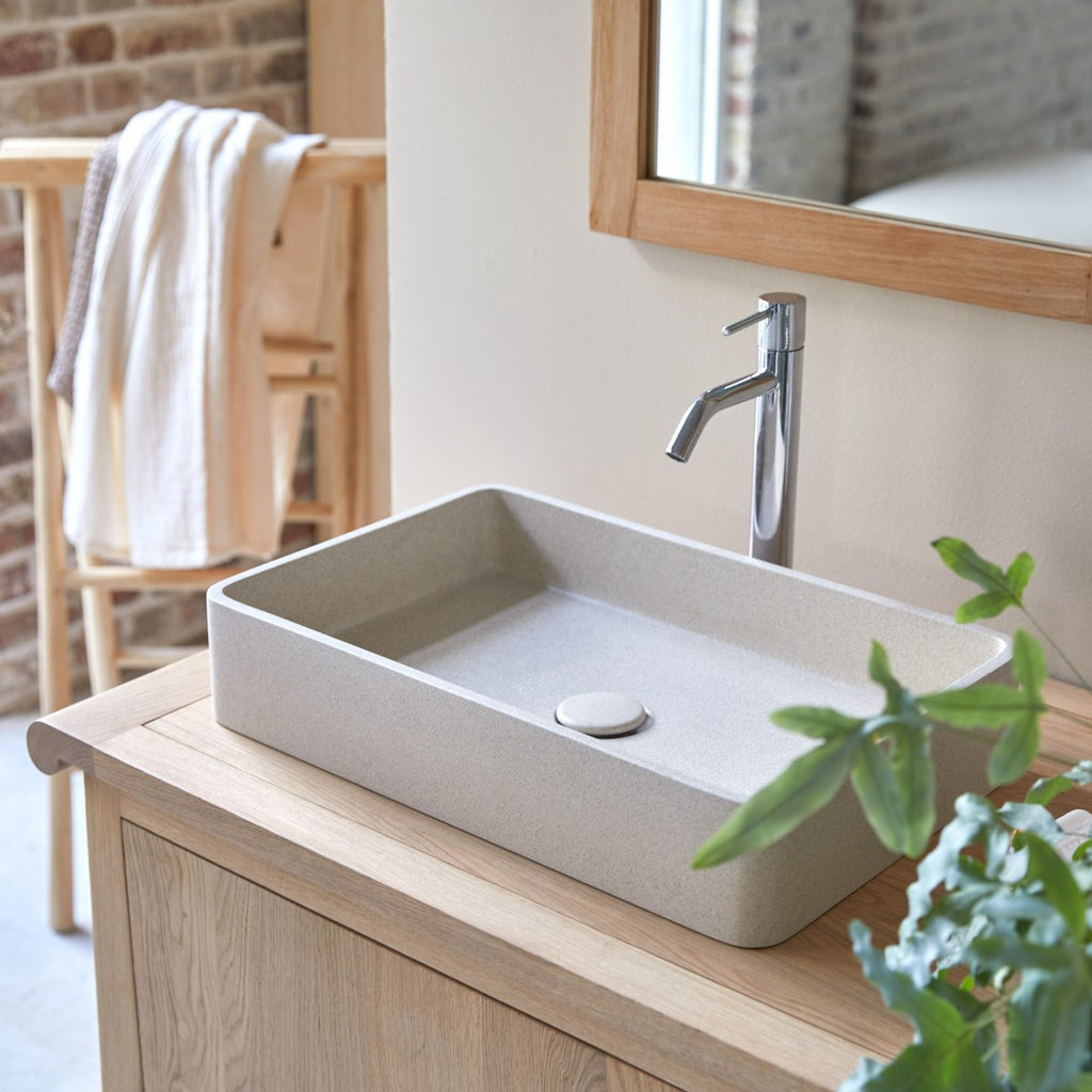 Iris - Vasque - Terrazzo - Beige