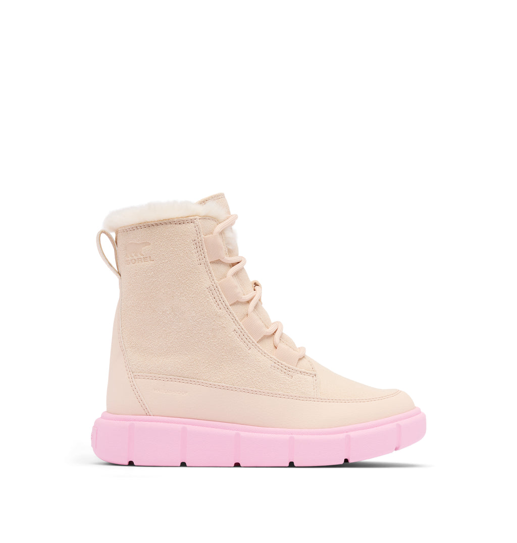 Bottes Imperméables Sorel Explorer™ Iii Lace - Pearlescent & Pink Flare - Junior