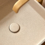 Thaïs - Vasque Carrée - Terrazzo - Beige