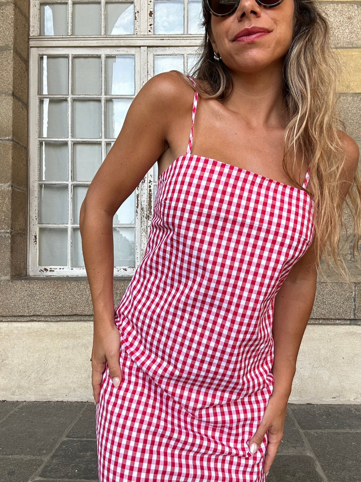 Vestido Sara rojo