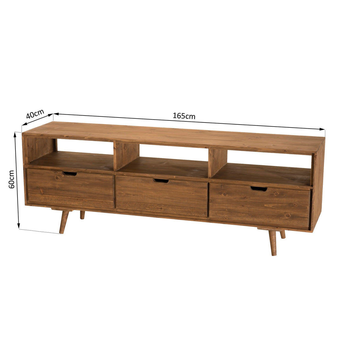 Andy - Meuble Tv - Marron