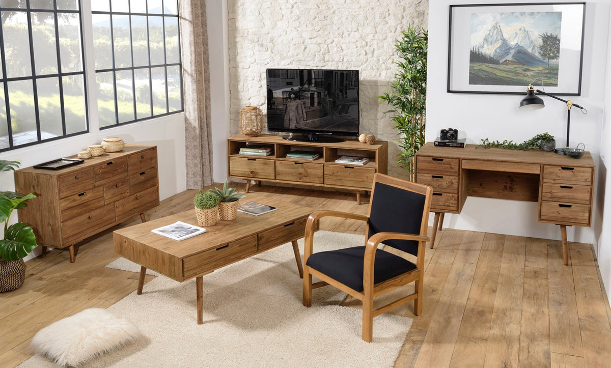 Andy - Meuble Tv - Marron