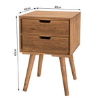 Andy - Natbord - Brun