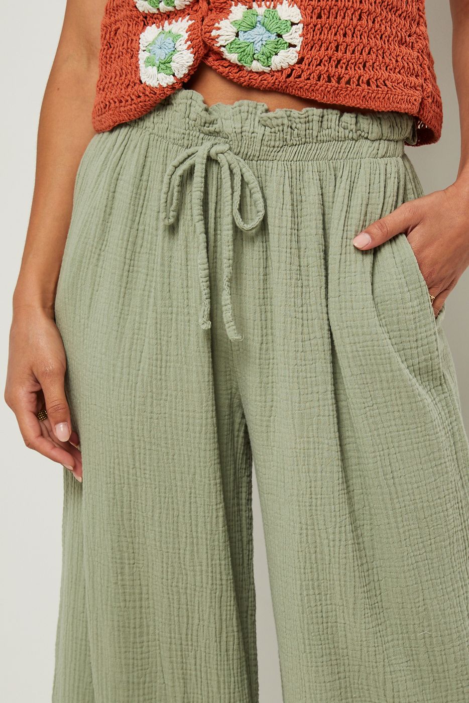 Pantalones - Caqui